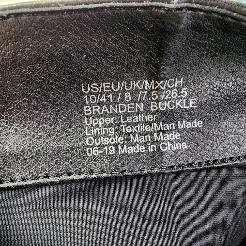 Kenneth Cole Women's Equestrian Branden Buckle Leather Boots - 10 - Picture 8 of 8